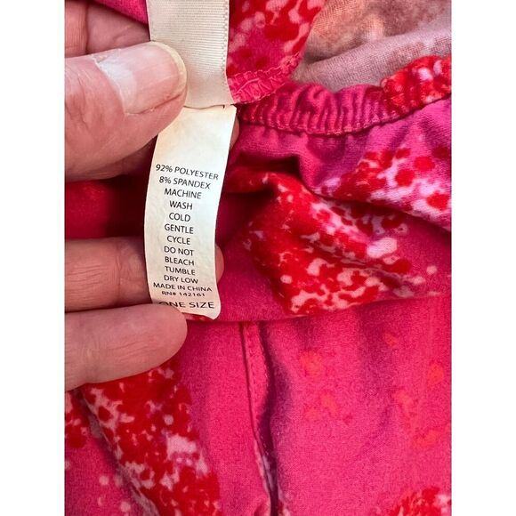 LuLaRoe Valentine's One Size Pink Red Graphic Hearts Soft Leggings 0-10 - Picture 9 of 12